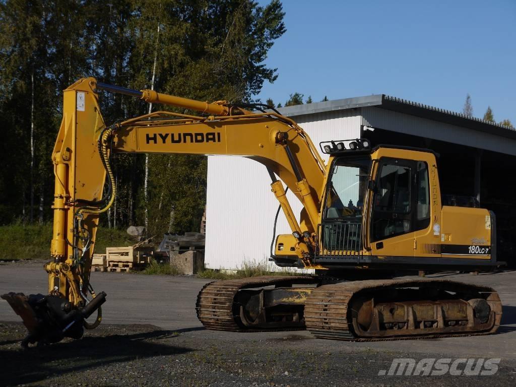 Hyundai R 180 LC-7 Bandgrävare