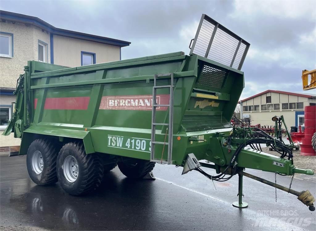 Bergmann TSW 4190S Fast- och kletgödselspridare
