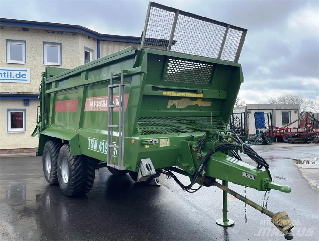 Bergmann TSW 4190S Fast- och kletgödselspridare