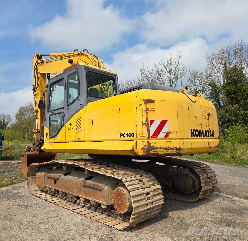 Komatsu PC 160 LC-7 Bandgrävare