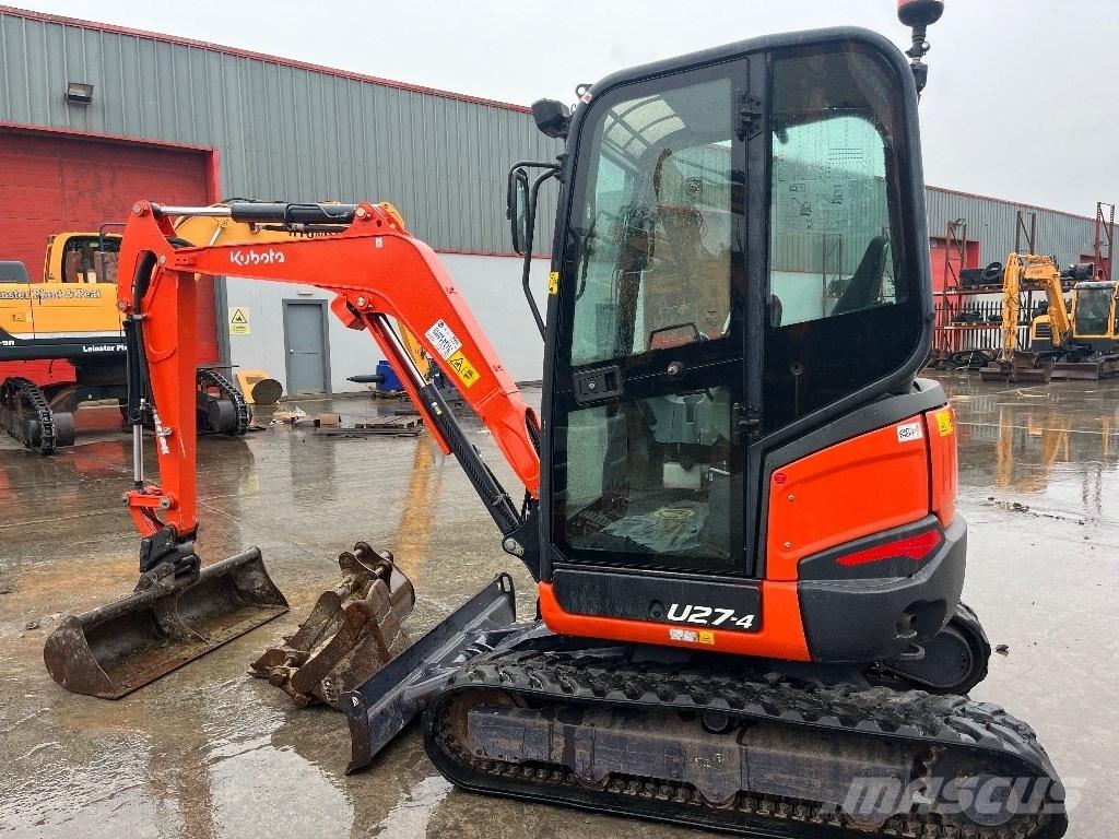 Kubota U 27-4 Minigrävare < 7t