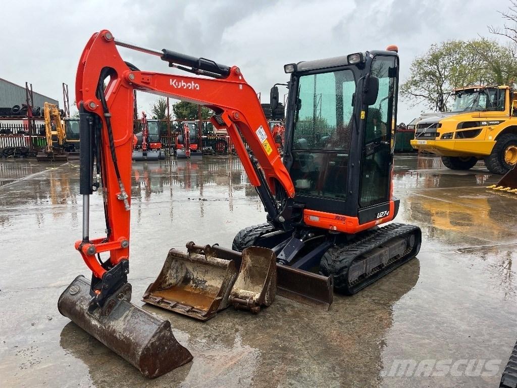 Kubota U 27-4 Minigrävare < 7t