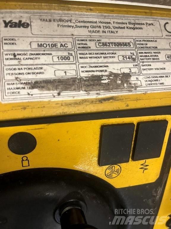 Yale MO 10 E Plocktruck, höglyftande