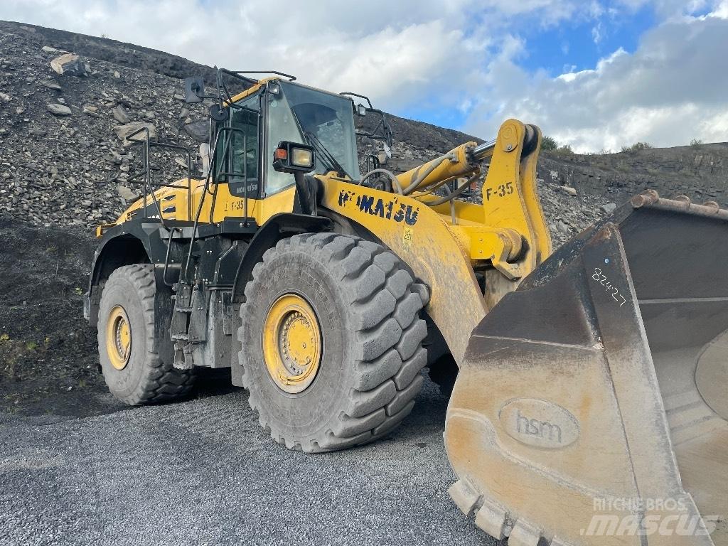Komatsu WA500 Hjullastare