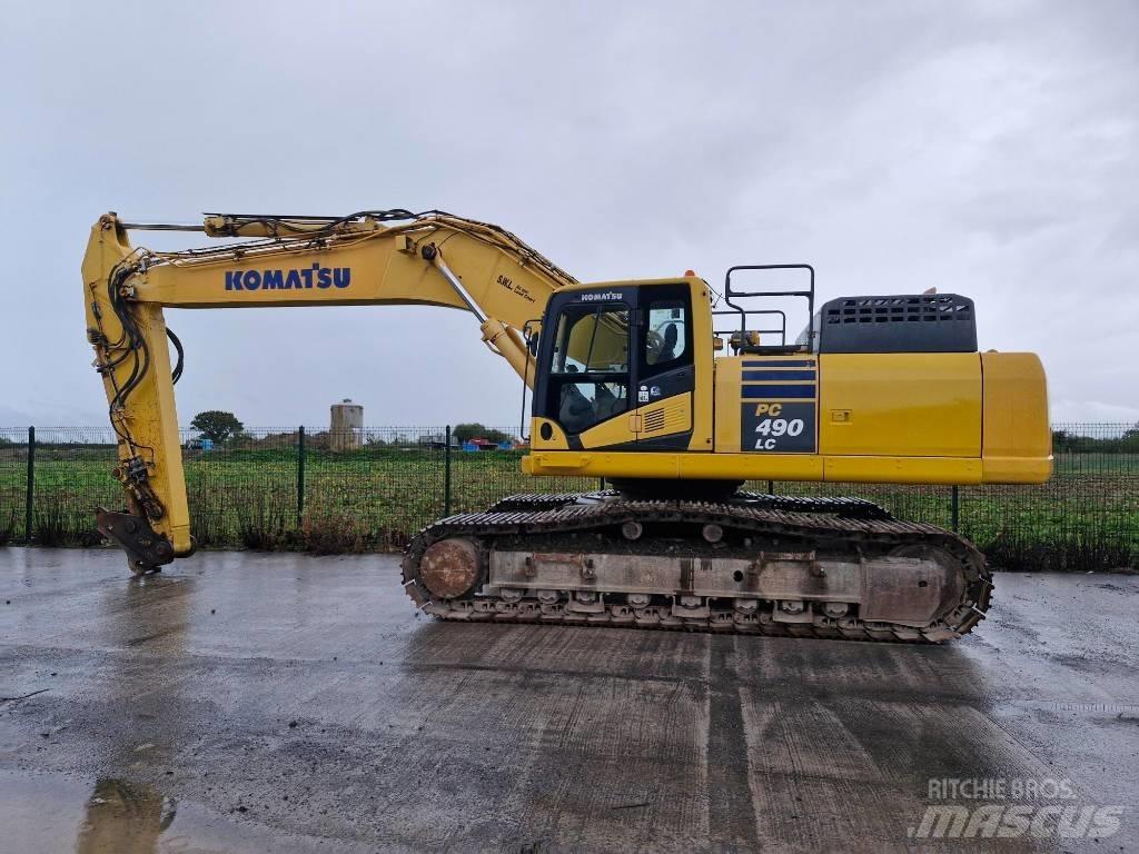 Komatsu PC 490 - 10 Bandgrävare