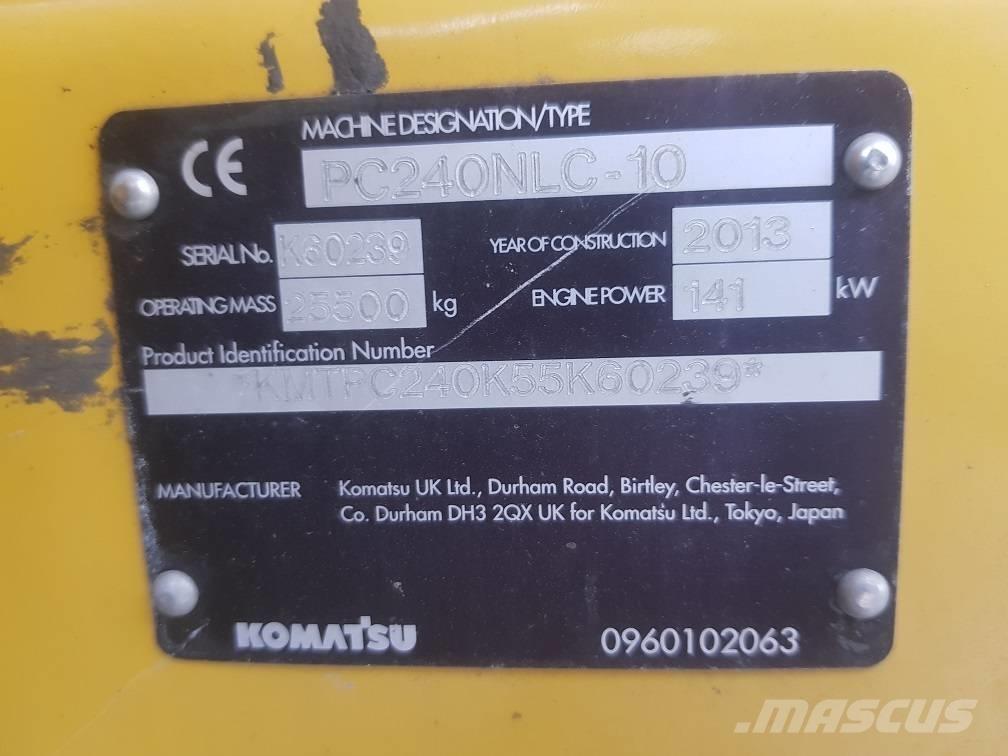 Komatsu PC240NLC-10 Bandgrävare