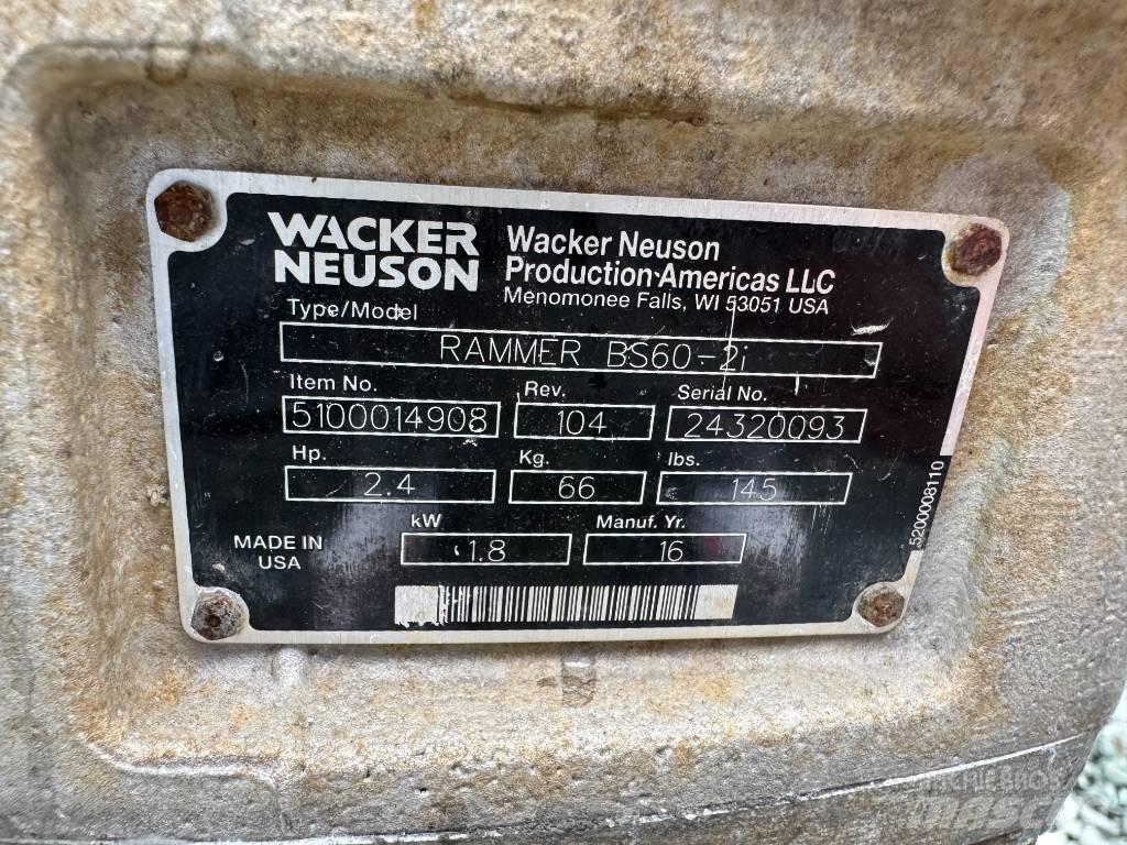 Wacker Neuson BS60-2 Stampar