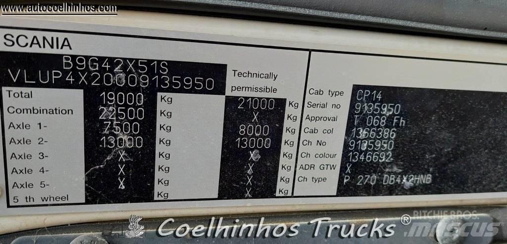 Scania P270 Chassier