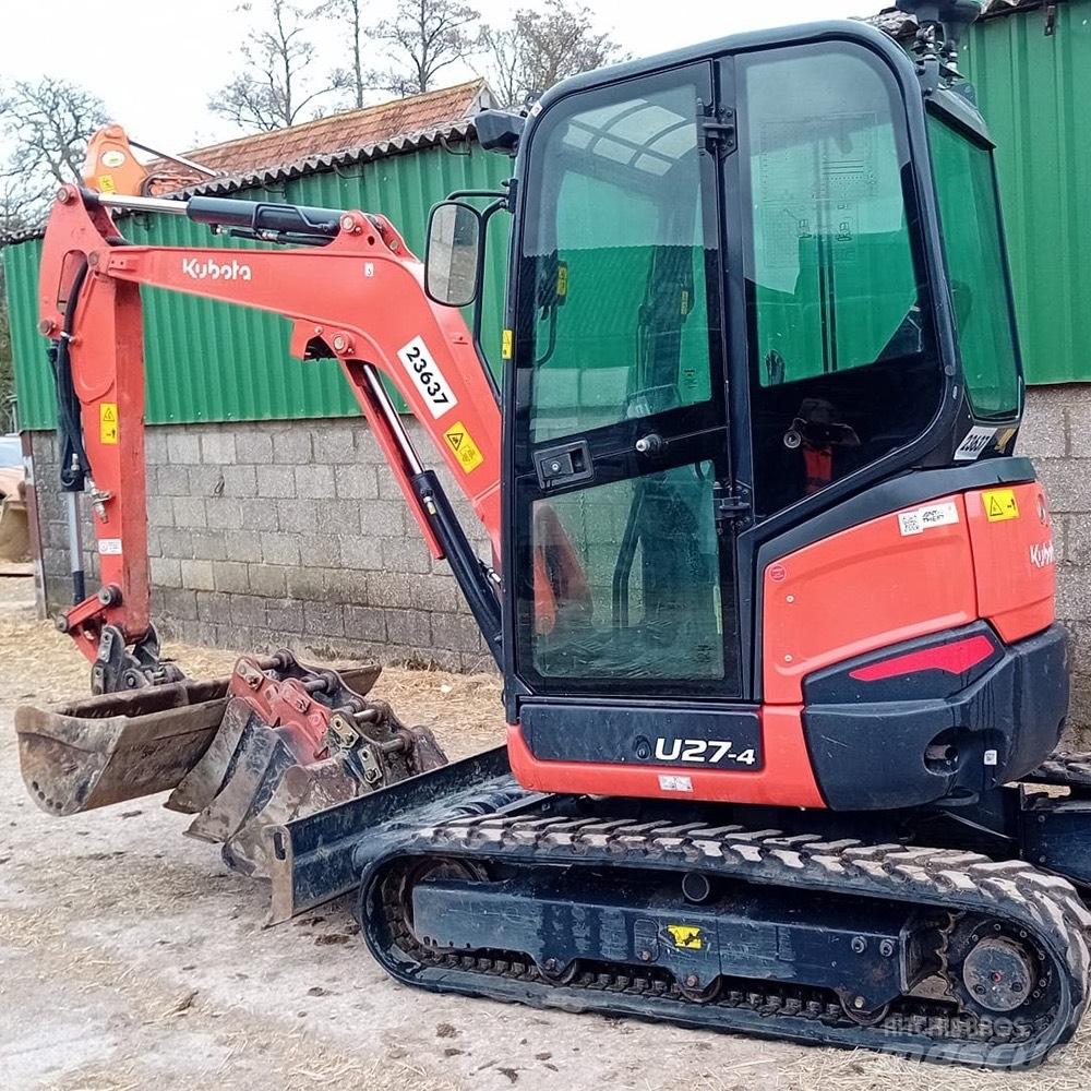 Kubota U 27-4 Minigrävare < 7t