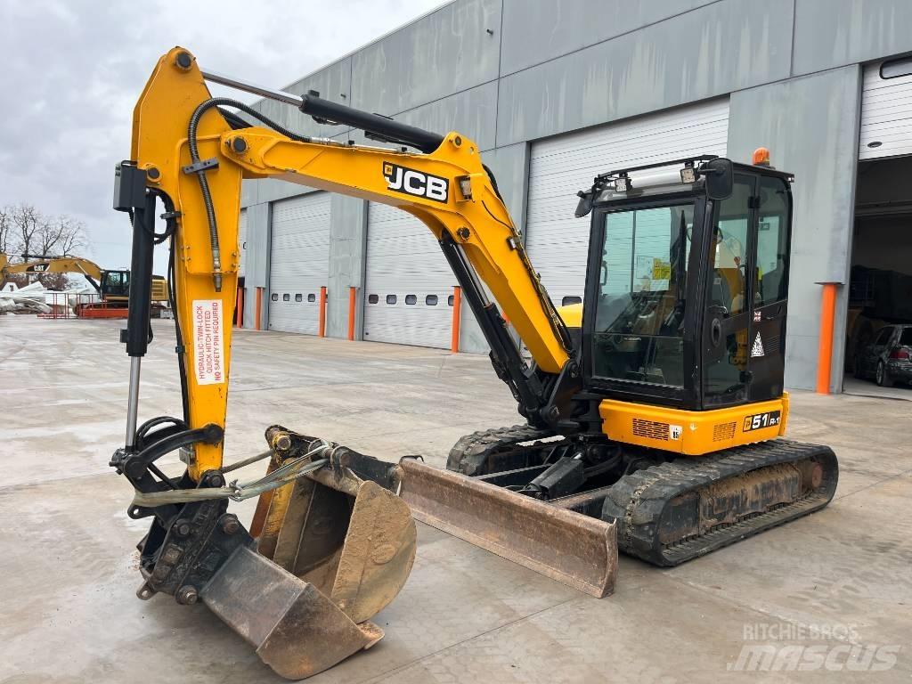 JCB 51 R-1 Minigrävare < 7t