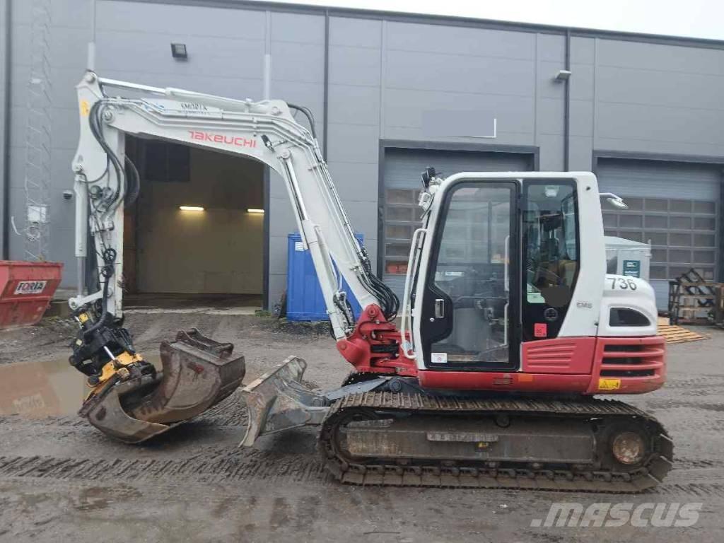 Takeuchi TB 290 Midigrävmaskiner 7t - 12t