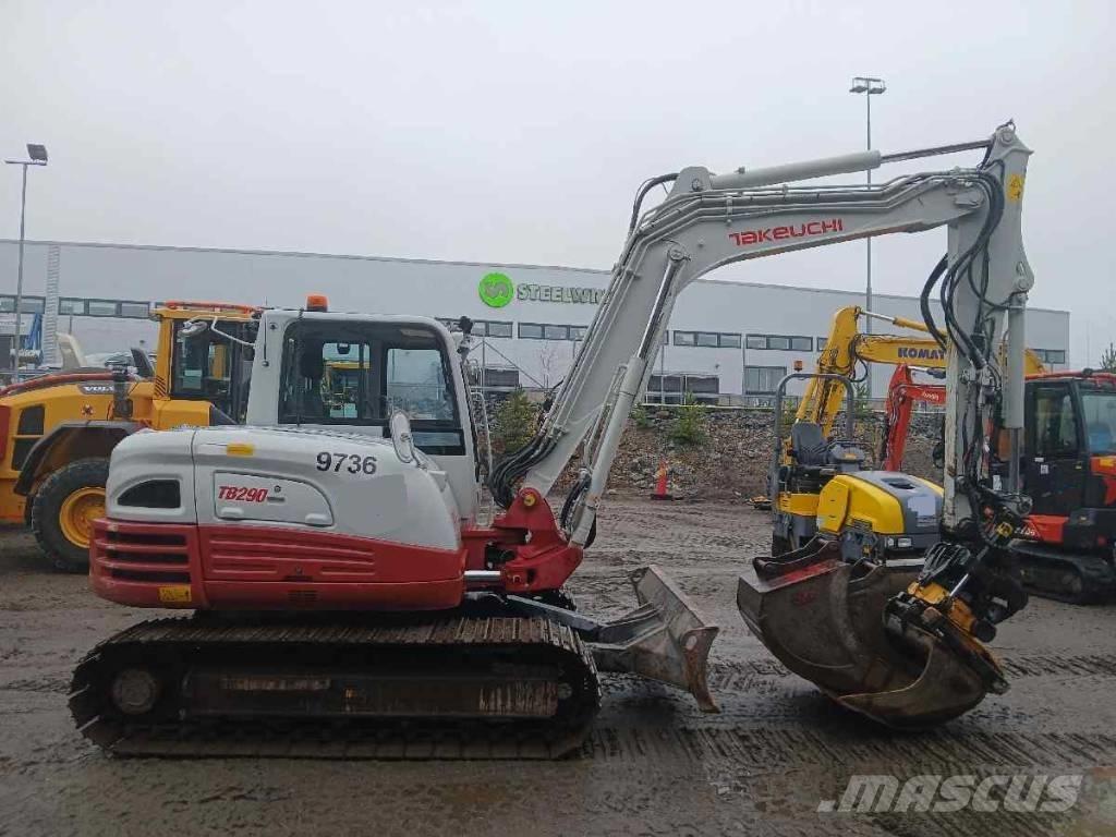 Takeuchi TB 290 Midigrävmaskiner 7t - 12t