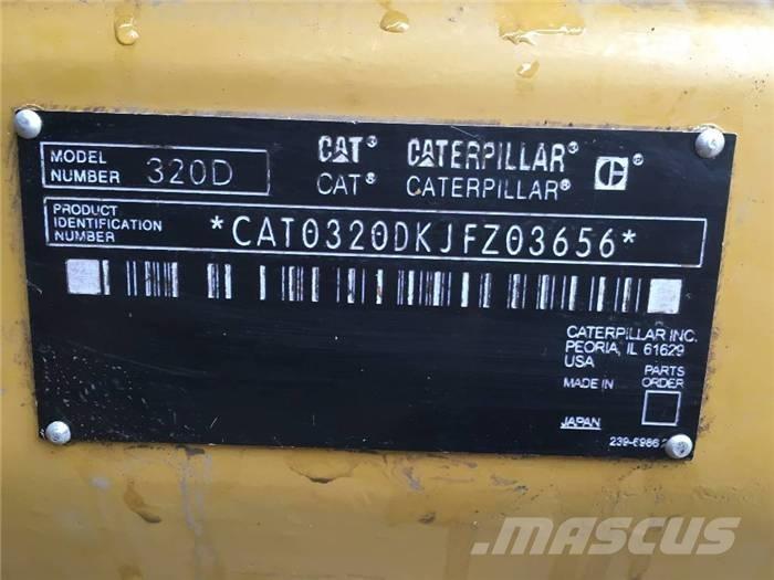 CAT 320 D Bandgrävare