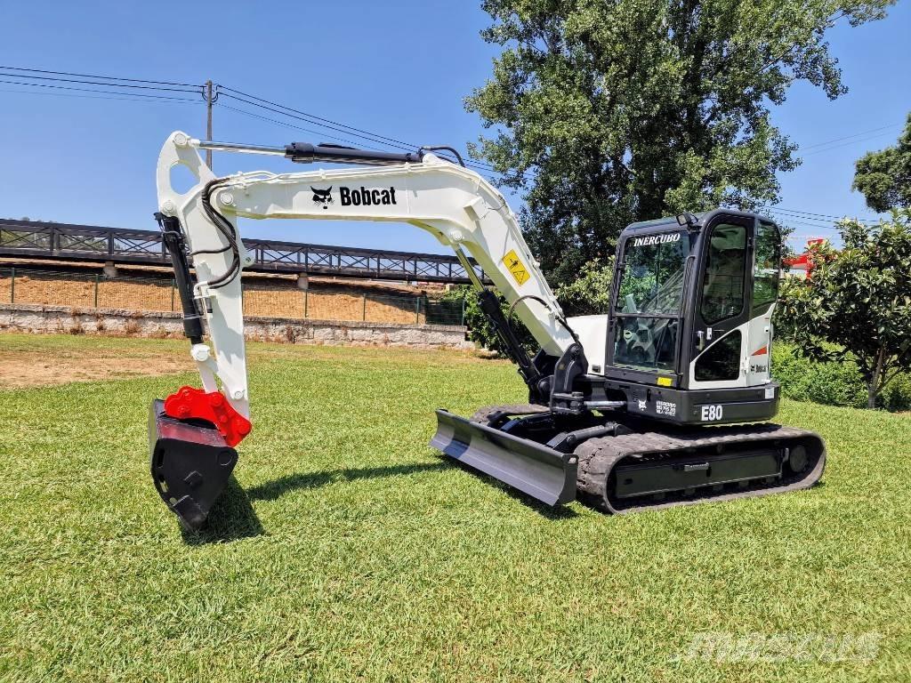 Bobcat E 80 Midigrävmaskiner 7t - 12t