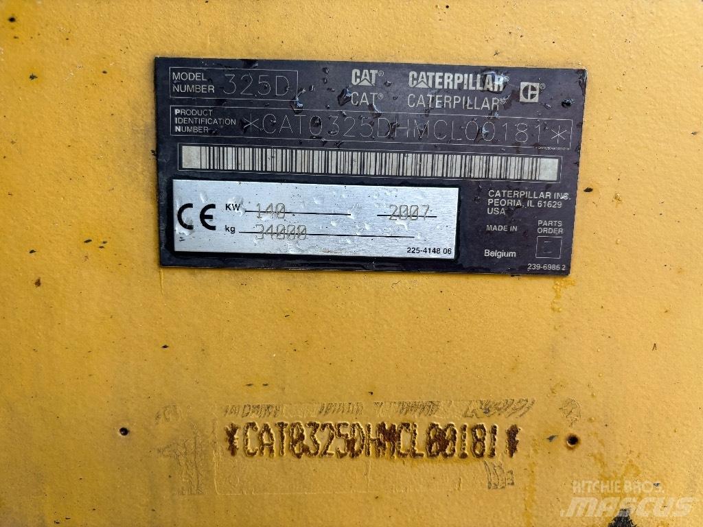 CAT 325 D LR Bandgrävare
