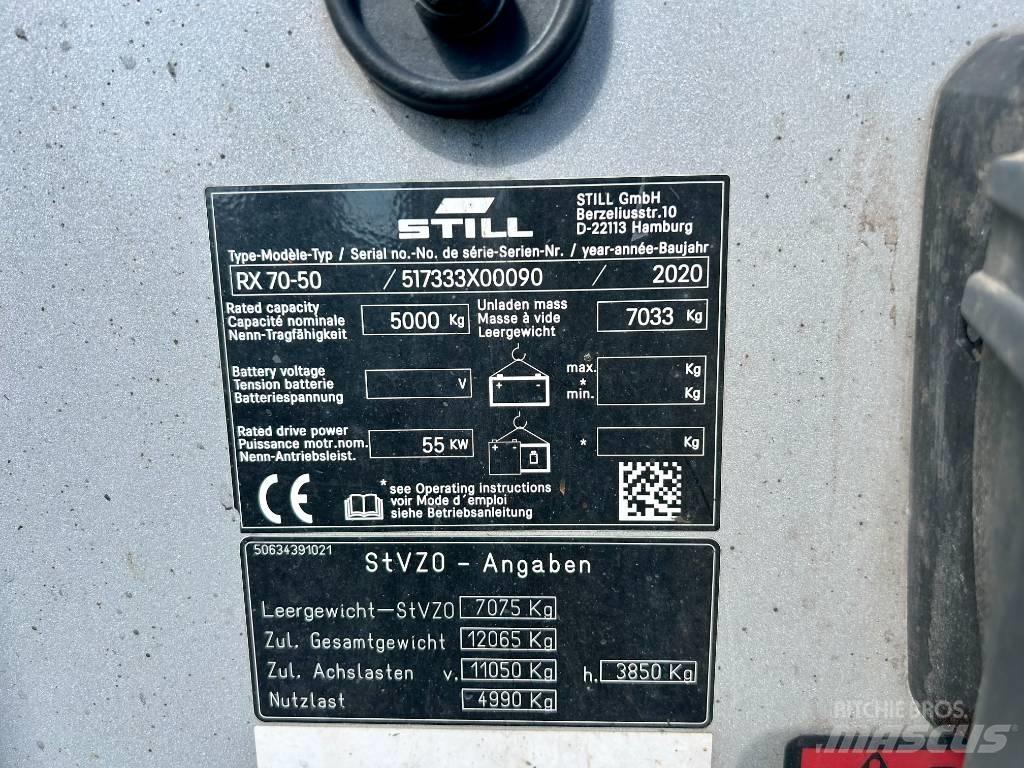 Still RX70-50/600 Dieselmotviktstruckar