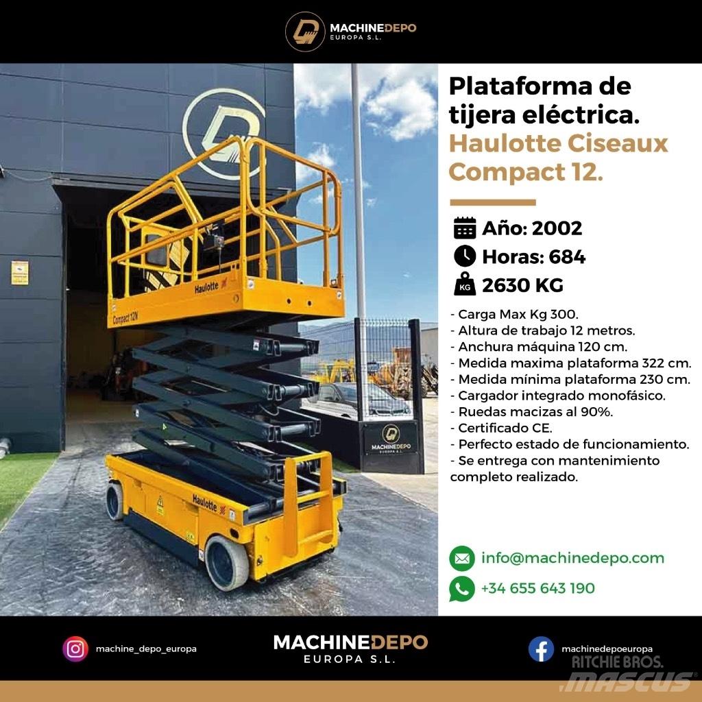 Haulotte Compact 12 Saxliftar