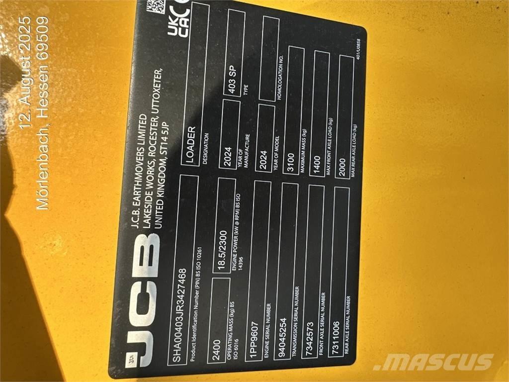 JCB 403 Hjullastare