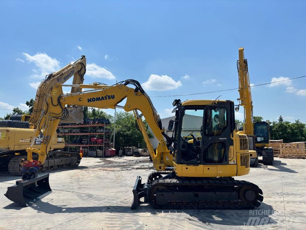 Komatsu PC88MR-10 Midigrävmaskiner 7t - 12t