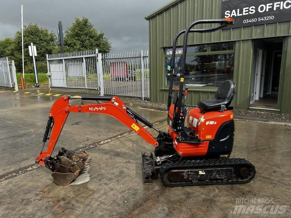 Kubota U 10-3 Minigrävare < 7t