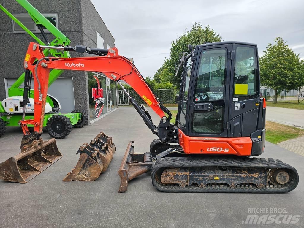 Kubota U 50-5 Minigrävare < 7t