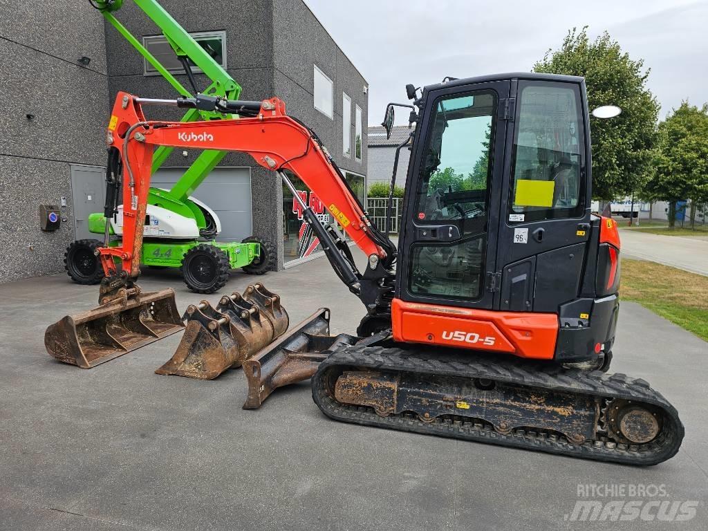 Kubota U 50-5 Minigrävare < 7t