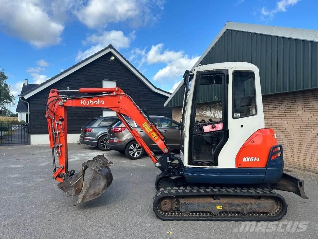 Kubota KX61-3 Minigrävare < 7t