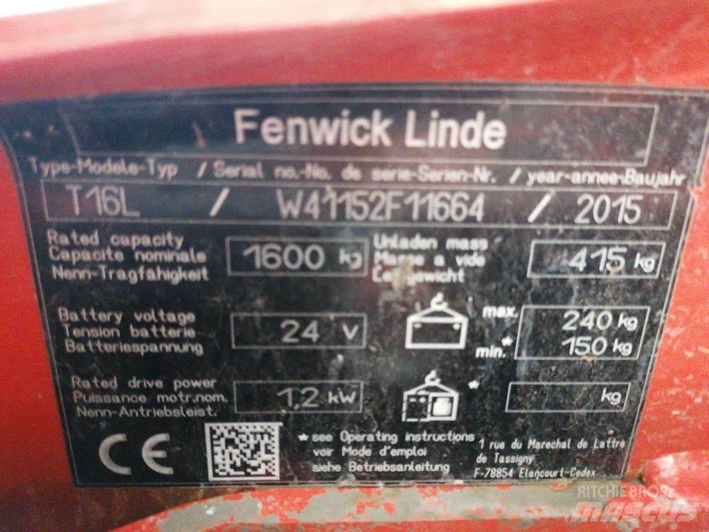 Linde T16L Pallvagn