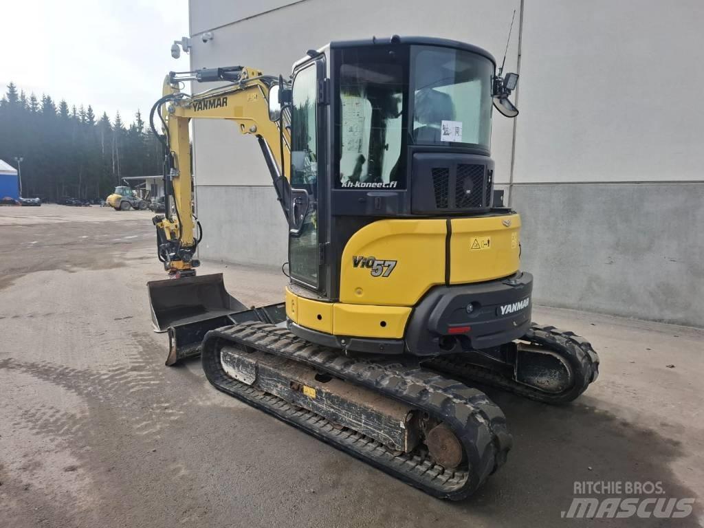 Yanmar Vio 57-6A Minigrävare < 7t
