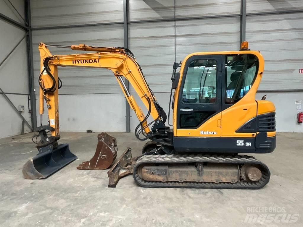 Hyundai Robex 55-9 A Minigrävare < 7t