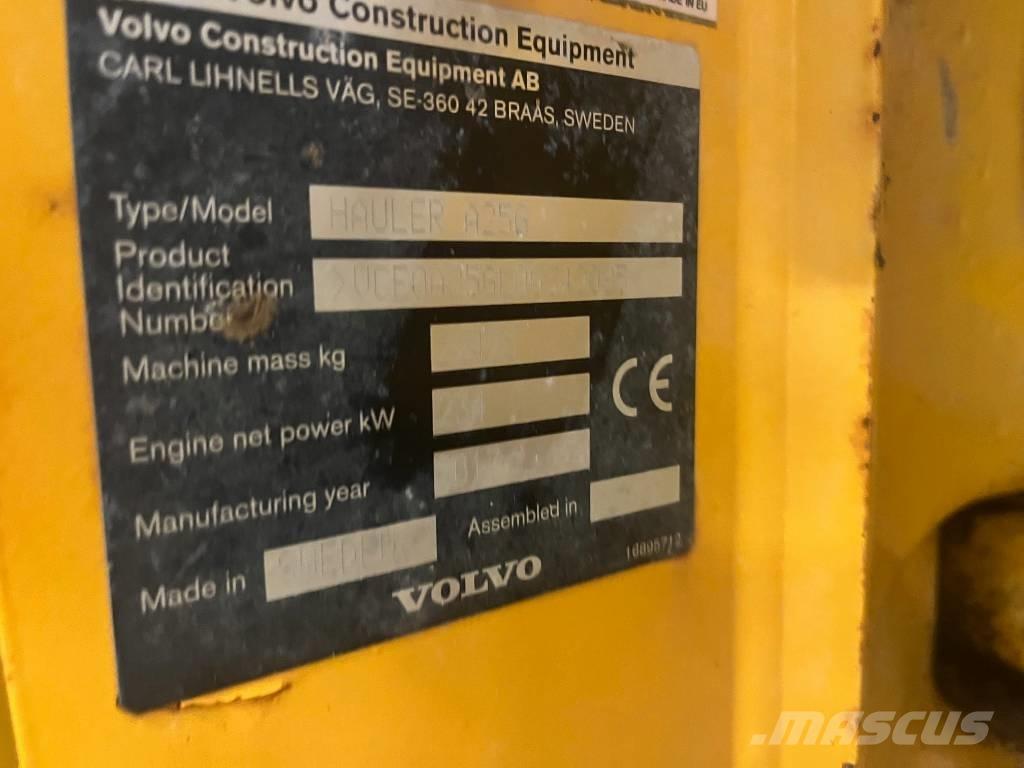 Volvo A25 G Midjestyrd dumper