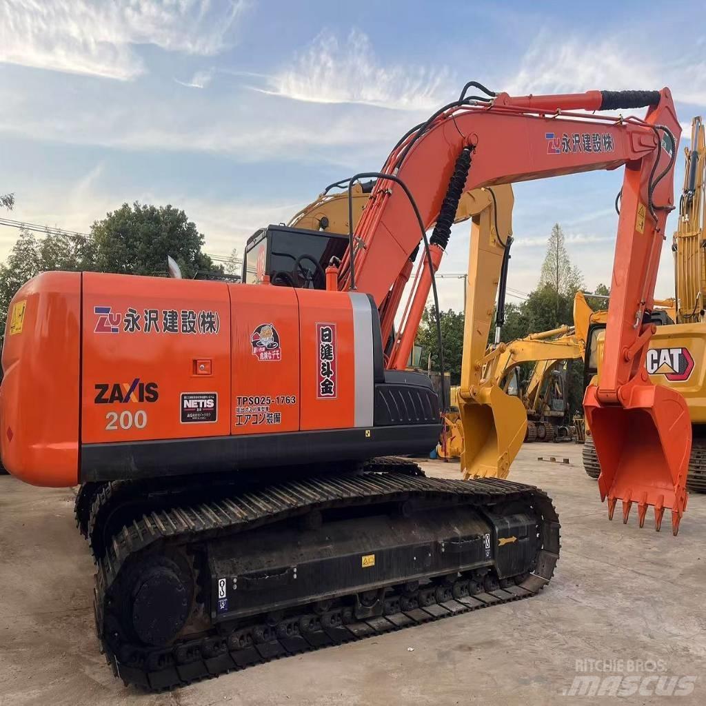 Hitachi zx200 Bandgrävare