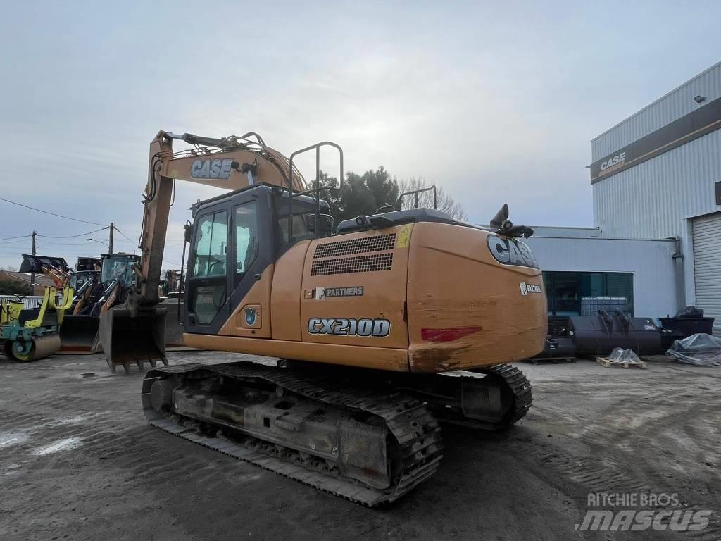CASE CX 210 D Bandgrävare