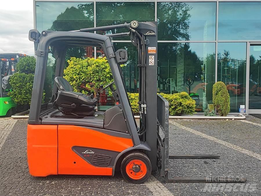 Linde E14-02 Elmotviktstruckar
