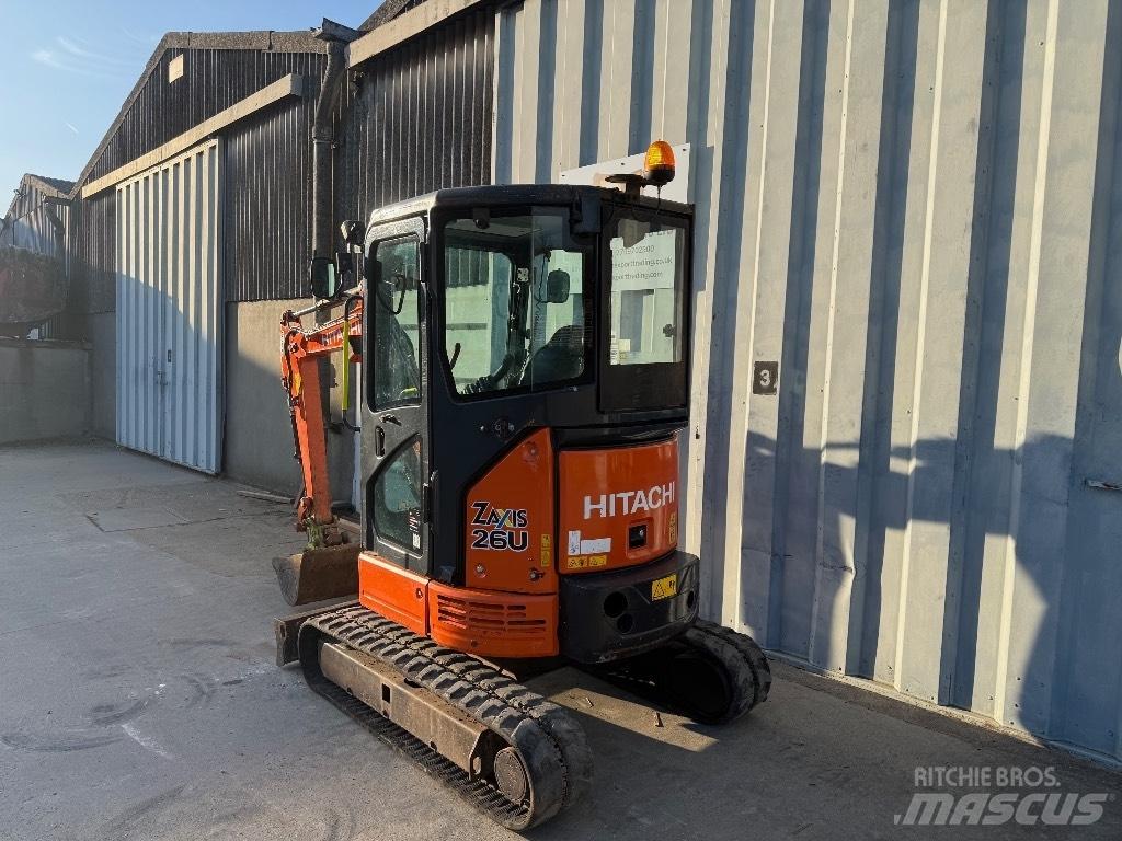 Hitachi ZX 26 Minigrävare < 7t
