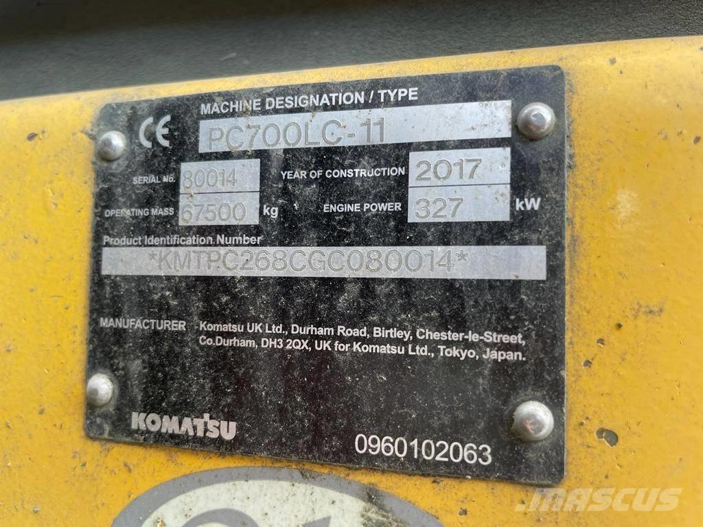 Komatsu PC700LC-11 Bandgrävare