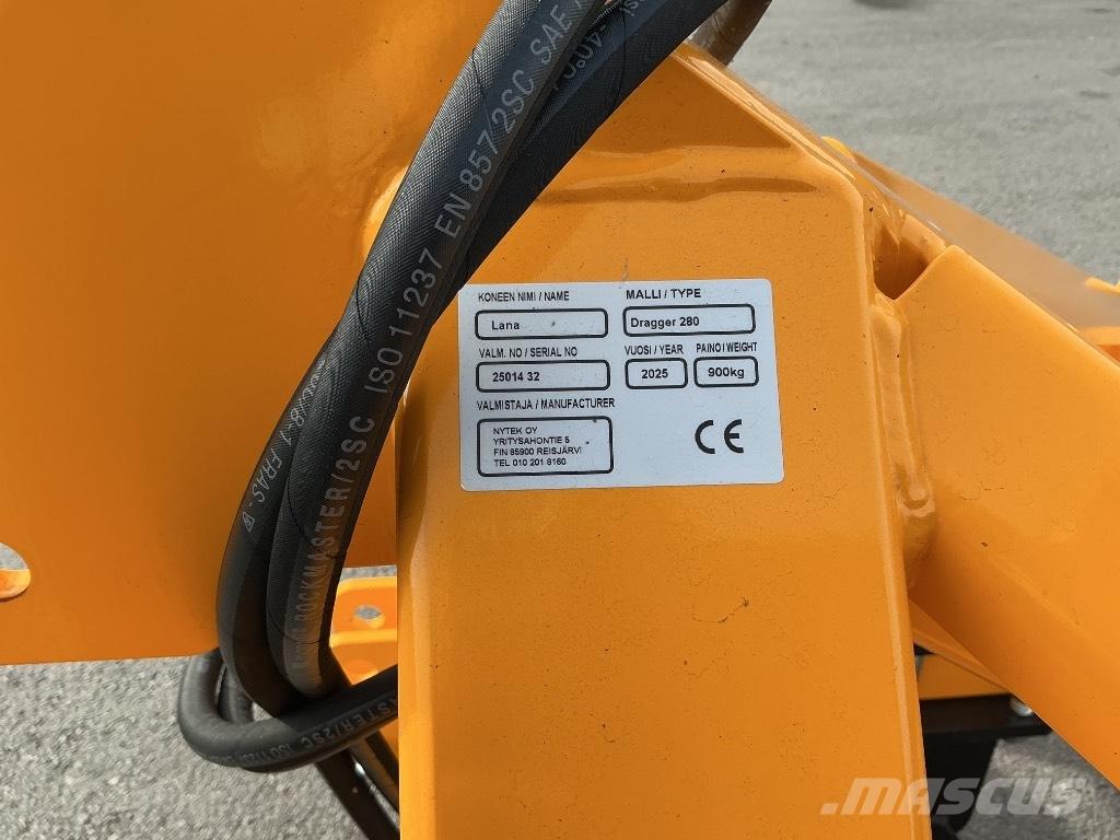 Wieska DRAGGER 280 Vägsladdar