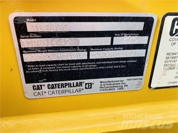 CAT TL 943 C Teleskoplastare