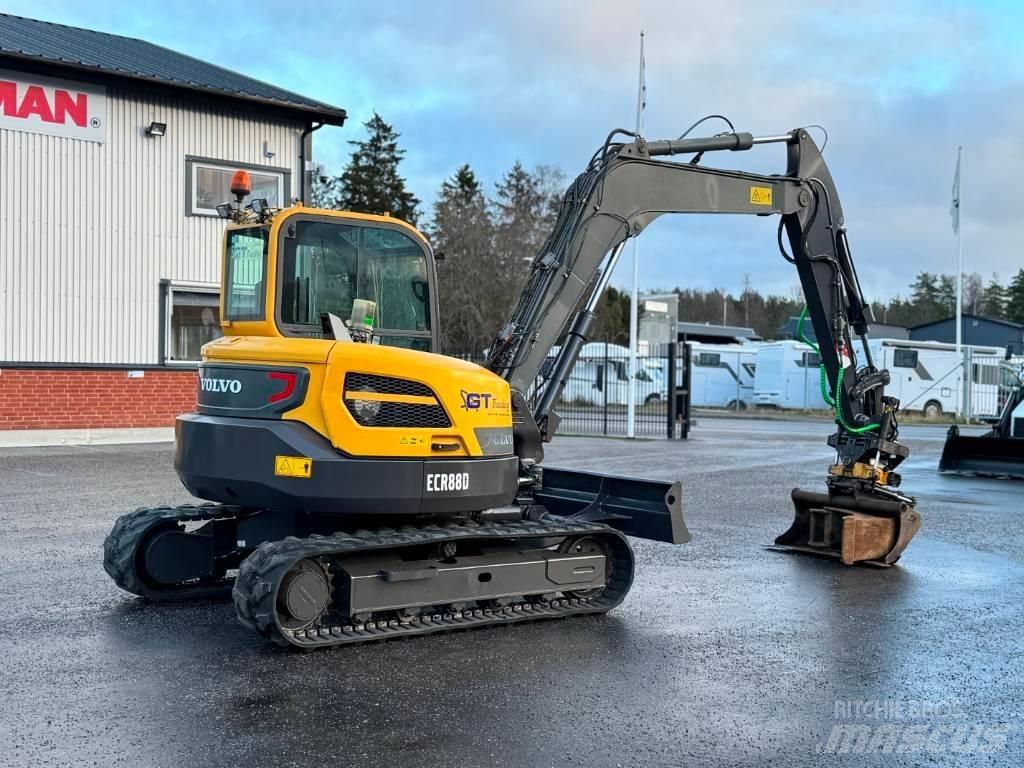 Volvo ECR 88 D Midigrävmaskiner 7t - 12t