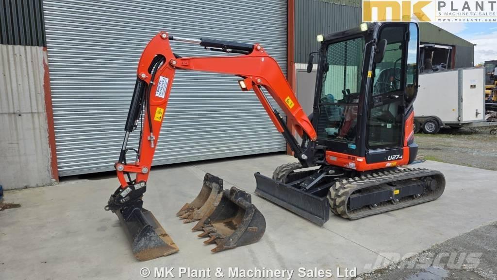 Kubota U 27-4 Minigrävare < 7t