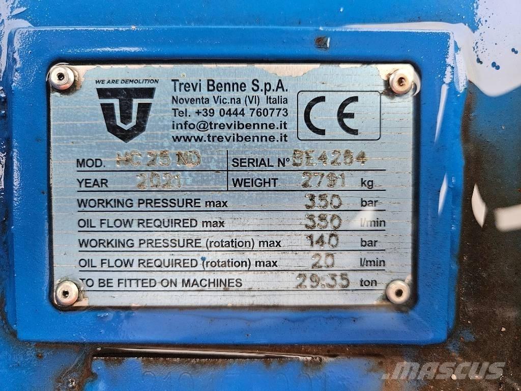 Trevibenne HC 25 ND Rivningsgrävare