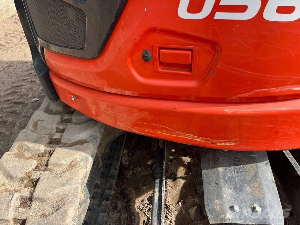 Kubota U 56-S Minigrävare < 7t