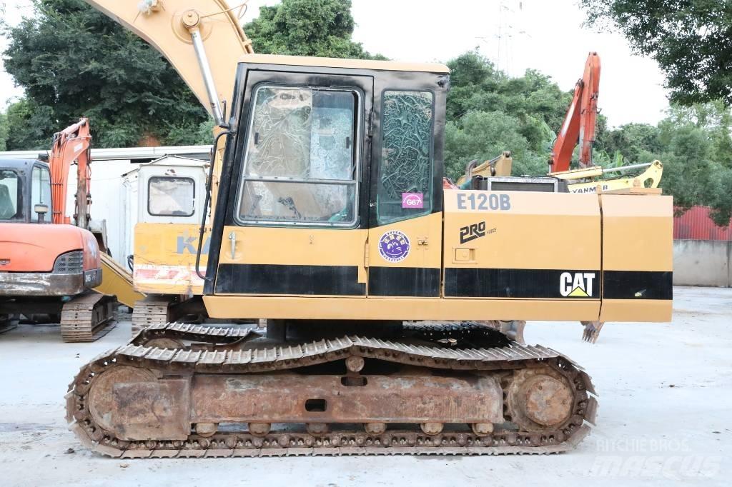 CAT E120B Long boom Bandgrävare