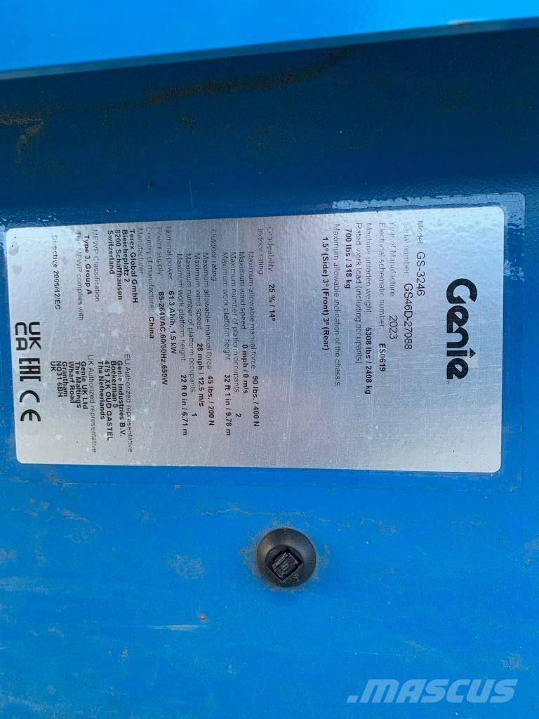 Genie GS-3246 Saxliftar