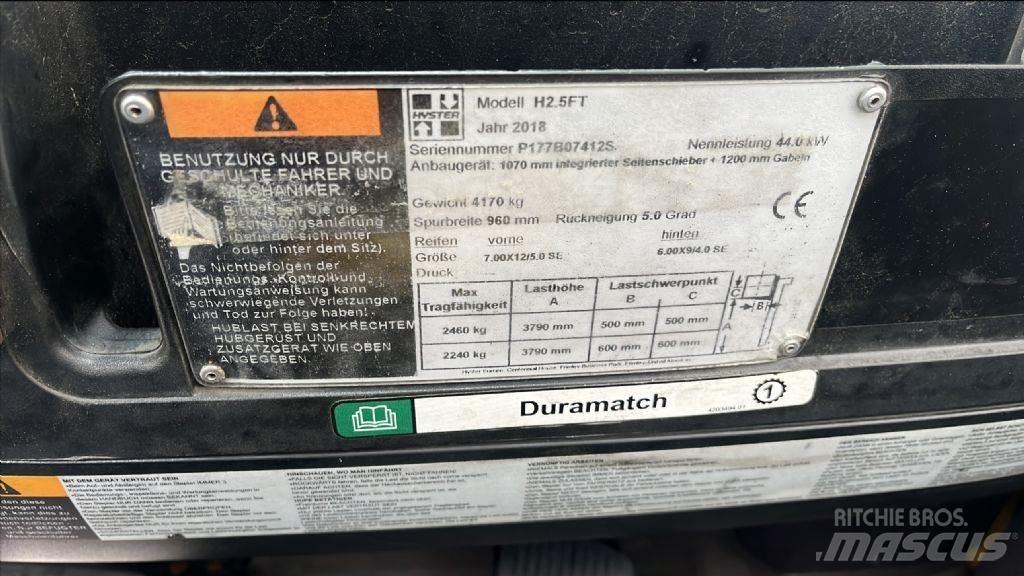 Hyster H 2.5 FT Gasolmotviktstruckar