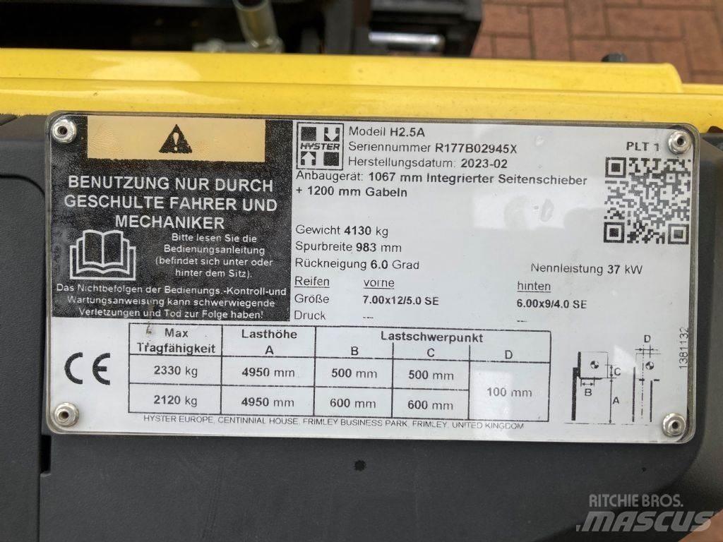 Hyster H 2.5A Dieselmotviktstruckar