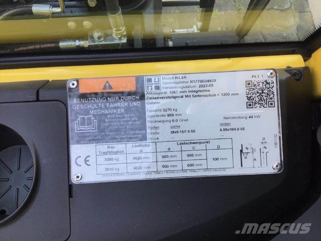 Hyster H 3.5 A Dieselmotviktstruckar