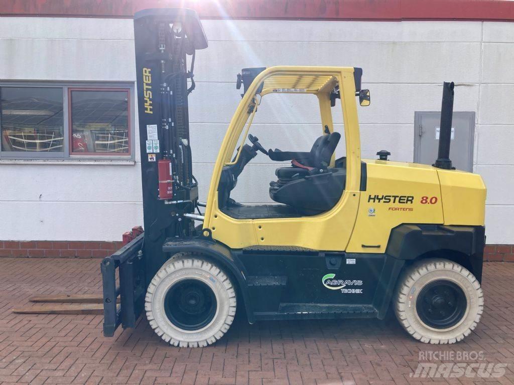 Hyster H 8.0 FTS Dieselmotviktstruckar