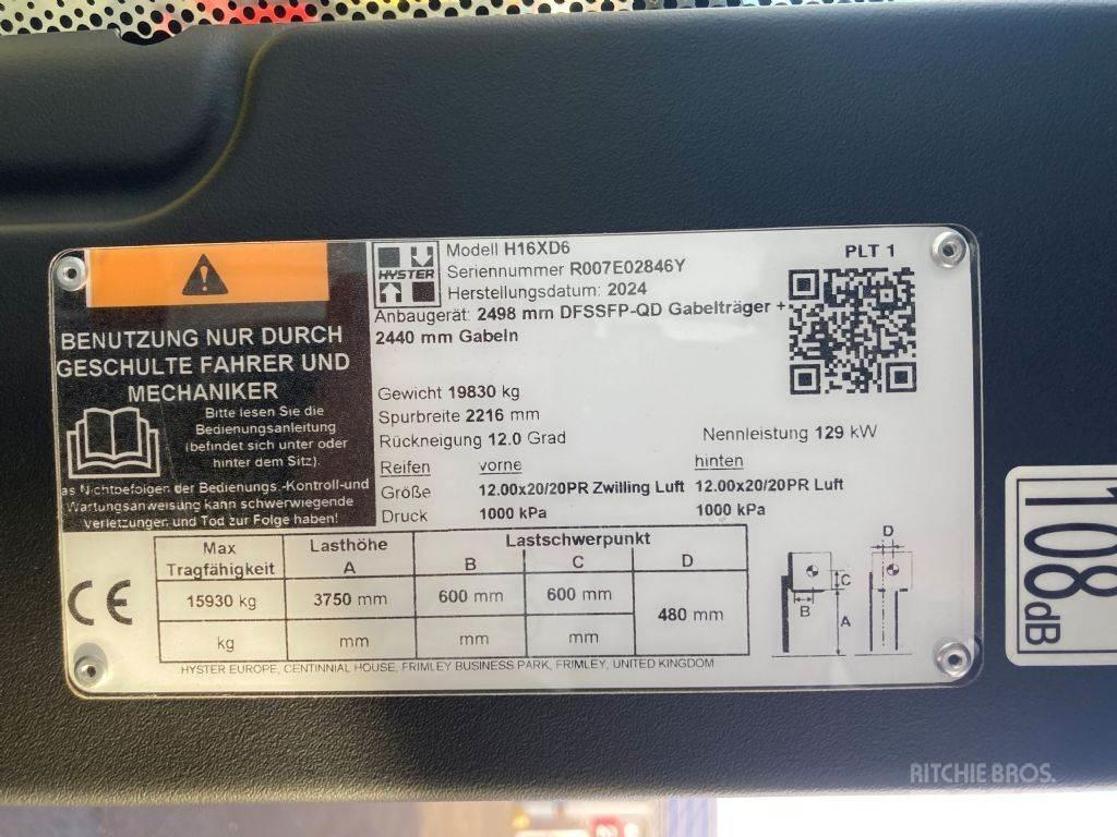 Hyster H16XD6 Dieselmotviktstruckar