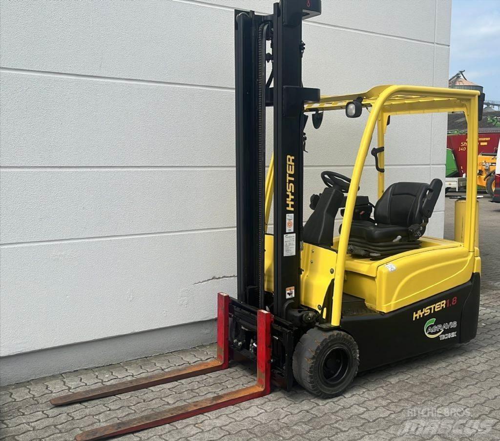 Hyster J 1.8 XNT Elmotviktstruckar